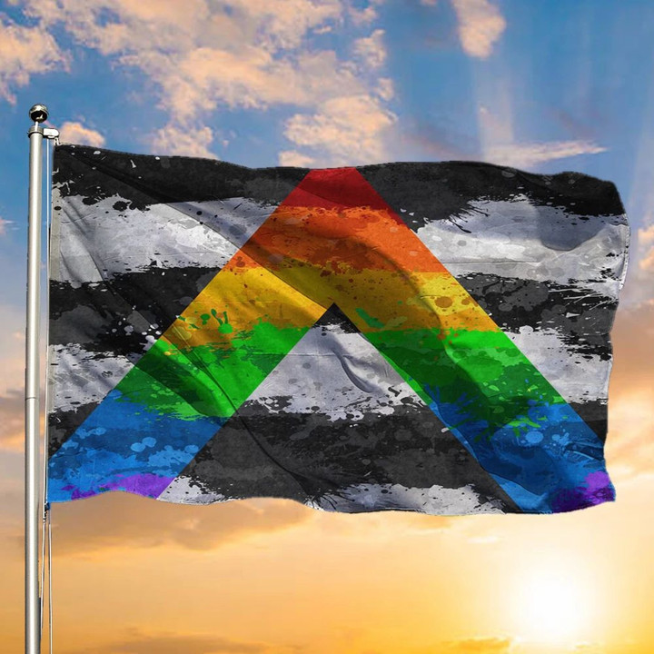 Straight Ally Pride Flag Support Gender Equality Gay Pride Different LGBT Ally Flag For Sale