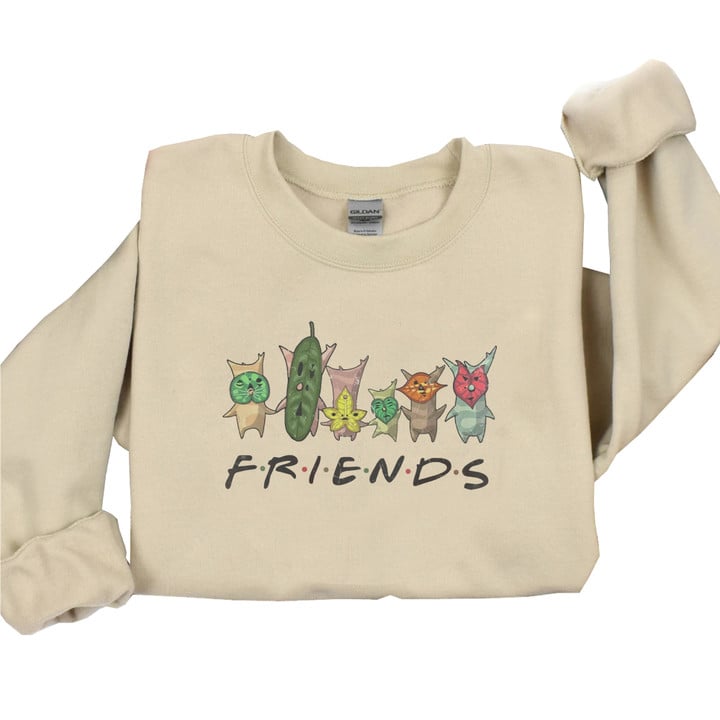 Korok Friends Sweatshirt Zelda Korok Shirt Legend of Zelda Unisex Sweatshirt