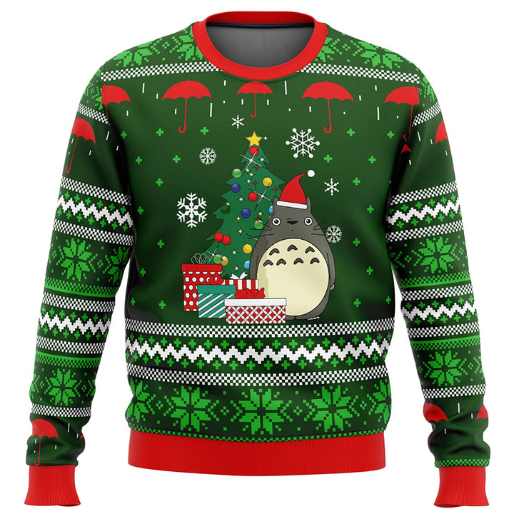 Ugly Christmas Sweater, Anime Sweatshirt, My Neighbor Anime, Anime Studio Shirt, Forest Spirit Cosplay, Japanese Clothing, Kids Sweatshirt