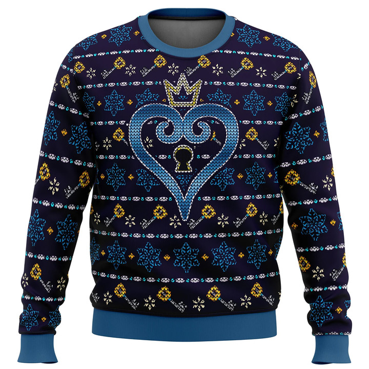 Ugly Christmas Sweater, Kingdom Hearts Shirt, Christmas Sweater, Kingdom Hearts Sora, Christmas Gifts for Kids