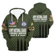 Premium Custom Army National Guard Zip Up Hoodie VPVC609668, Gifts For Army National Guard Veteran, Gifts For Veterans Day.