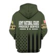 Premium Custom Army National Guard Zip Up Hoodie VPVC609668, Gifts For Army National Guard Veteran, Gifts For Veterans Day.