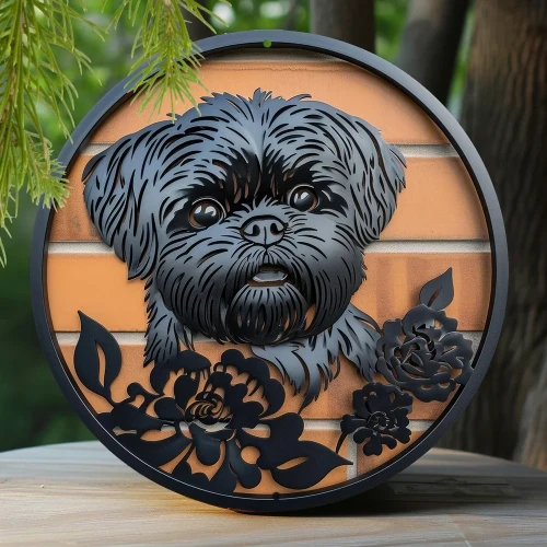 Shih Tzu Aluminum Sign