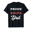 Mens Proud Delta Sorority Dad t-shirt