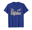 Mens Dachshund Dog Lovers Gifts The Dogfather Men Tee Shirts
