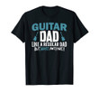 Mens Guitar Dad Shirt Awesome Fathers Day Gift Player Musician