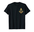 Mens Masonic Square and Compass - Freemason T-Shirt