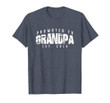 Mens Promoted to Grandpa Est 2019 T-Shirt - New Grandfather Gift