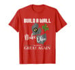 Make Ohio Great Again Build a Wall State Football T-shirt