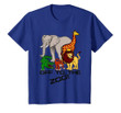Kids Off To The Zoo Animal T-shirt Boys Girls Child Trip Vacation