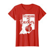 Red For Ed Indiana State Art Teacher Rally RedforEd T-Shirt