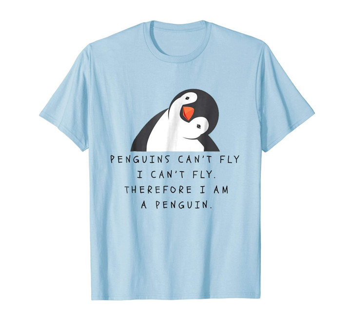 Funny Penguins T-shirt Woman Man Children Gift
