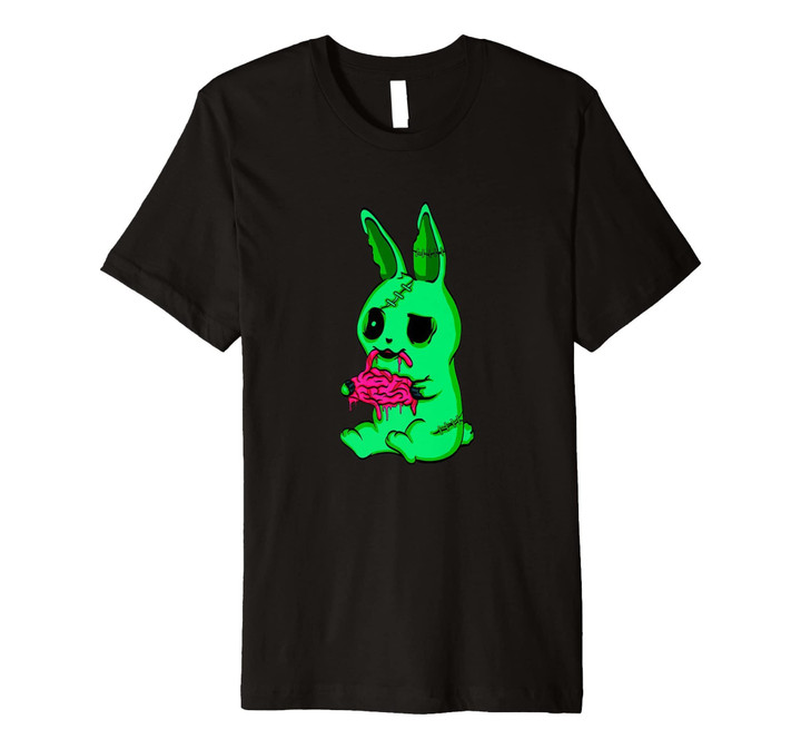 Scary HALLOWEEN SHIRT - Easter Bunny Zombie T-Shirt Rabbit