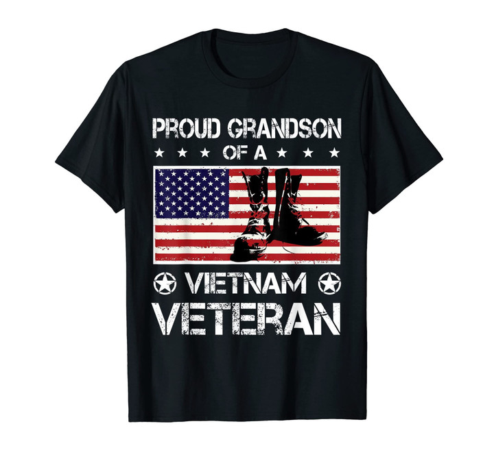 Proud Grandson of a Vietnam Veteran T-Shirt