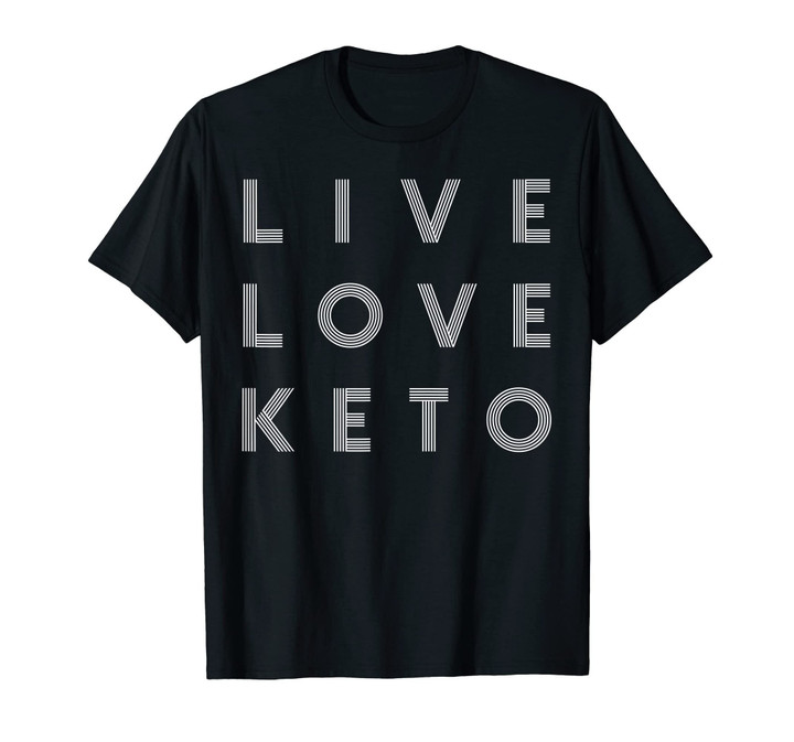 Ketones T-Shirt Keto Tshirt Low Carb Tee Diet Fitness Gift