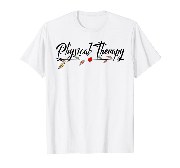 Physical Therapy Tee Therapist Boho Art Gifts for Assistant