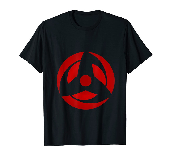 Obito mangekyou sharingan eye design Sasuke T shirt