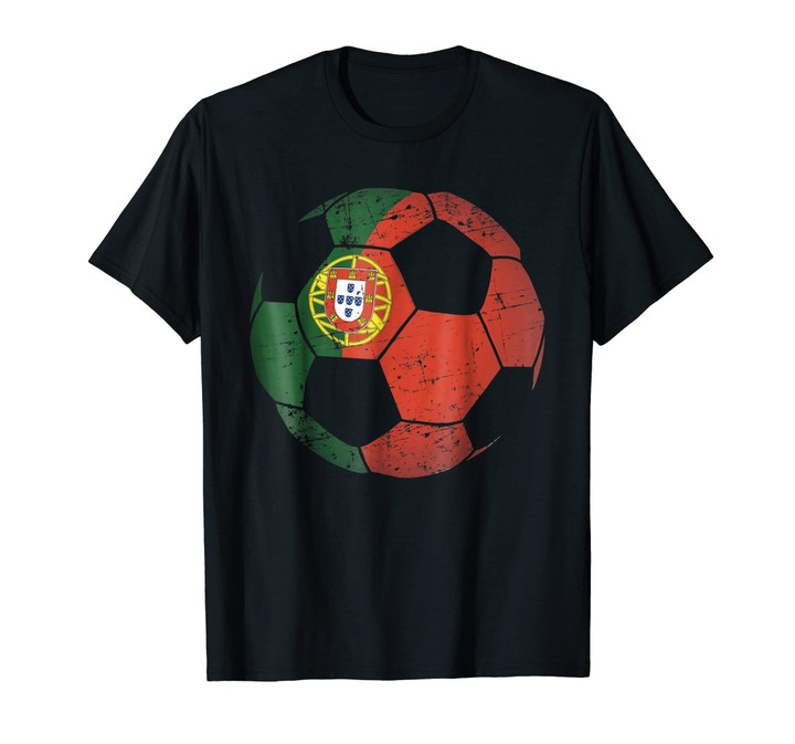 Portugal Soccer Ball Flag Jersey Shirt - Portuguese Football