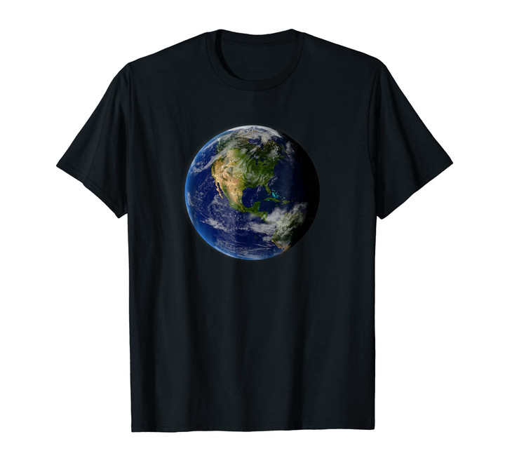 Planet Earth Globe Stylized T-Shirt