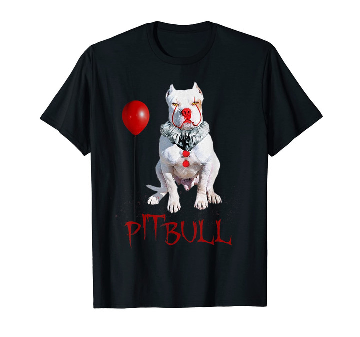 Pitbull Dog Halloween Tshirt