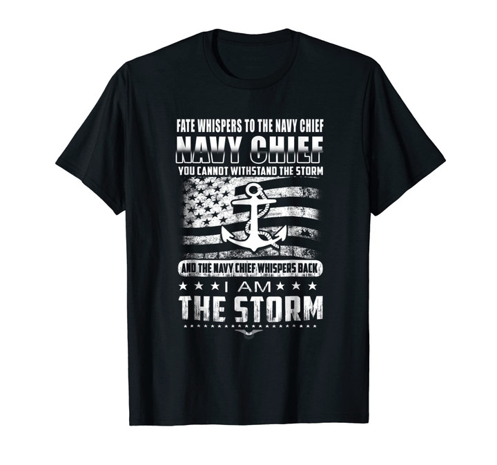 Navy Chief Tshirt, Fate Whispers To The Navy Chief You Canno