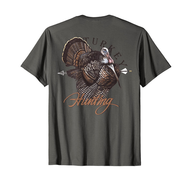 Turkey Hunting T Shirt Back
