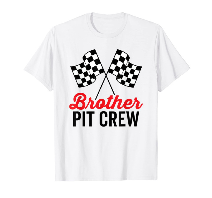 Brother Pit Crew Shirt for Racing Party Costume