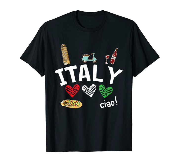 Love Italy and Everything Italian Culture Gift T-Shirt