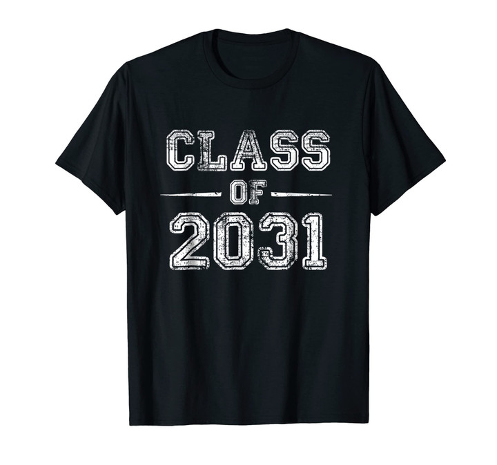 CLASS of 2031 GROW WITH ME Shirt - BOYS First Day of School