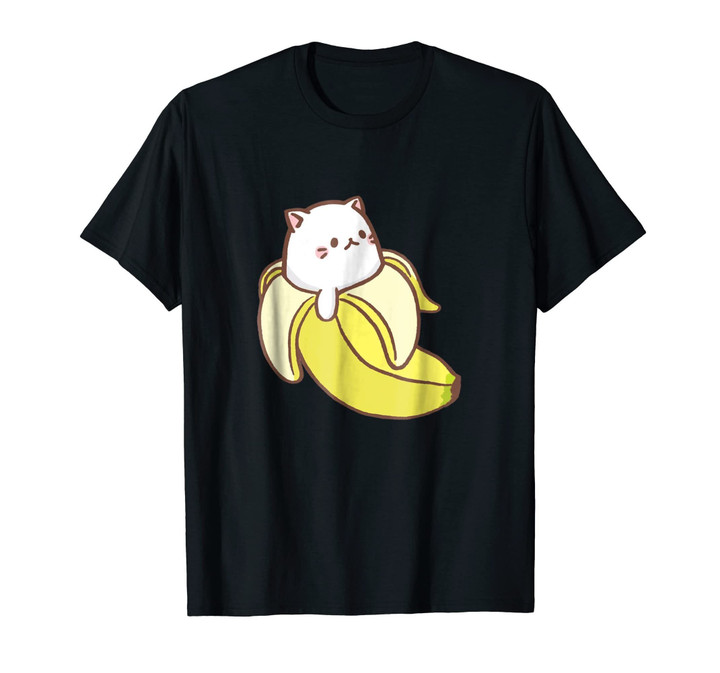 Boy, Girls, Men, Women,Bananya Banana Funny Cat T Shirt