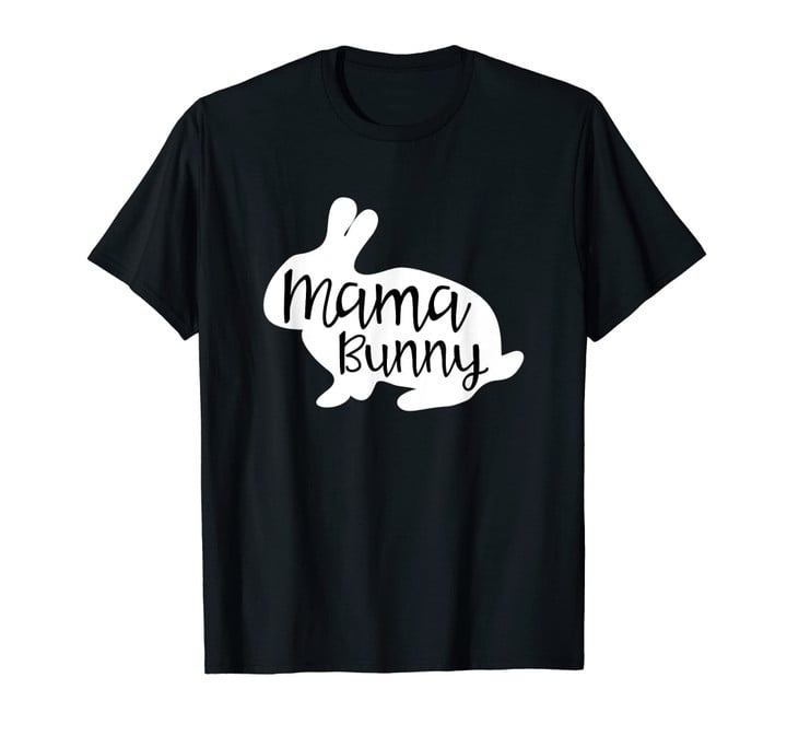 Mama Bunny Shirt Cute Rabbit Mom Family Easter Gift