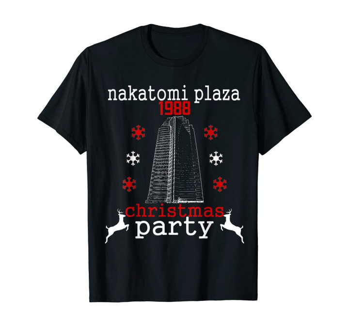 Nakatomi-plaza Christmas Party Funny Xmas T-Shirt