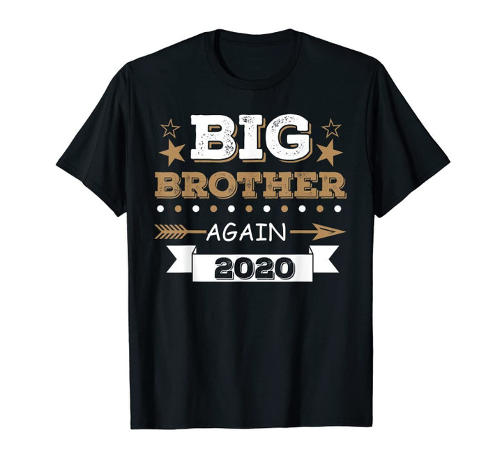 Promoted to Big Brother Again 2020 Vintage Arrow T-Shirt