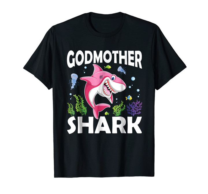 Love Smile Nice Fish Godmother Shark In The Sea Tshirt