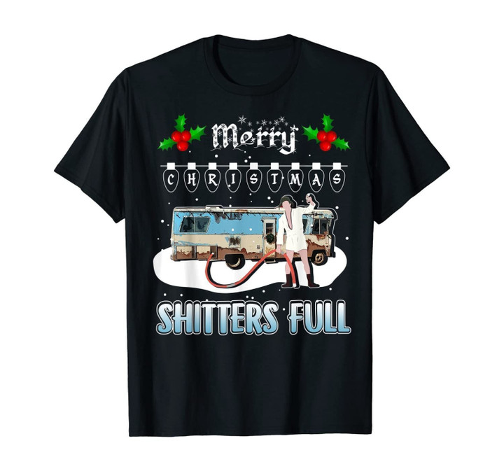 Merry Christmas Shitters Full Ugly Christmas T-Shirt
