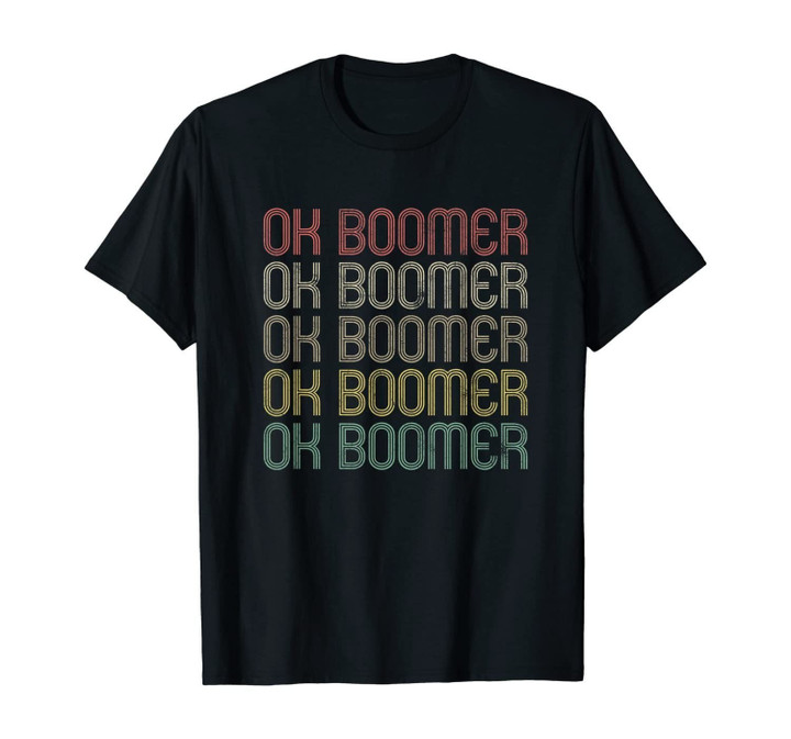 OK Boomer Retro Style T-Shirt