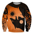 Geri And Freki Of Odin 3D All Over Printed Shirts VK08