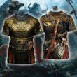 3D All Over Printed Kratos Tops Hoodie A22