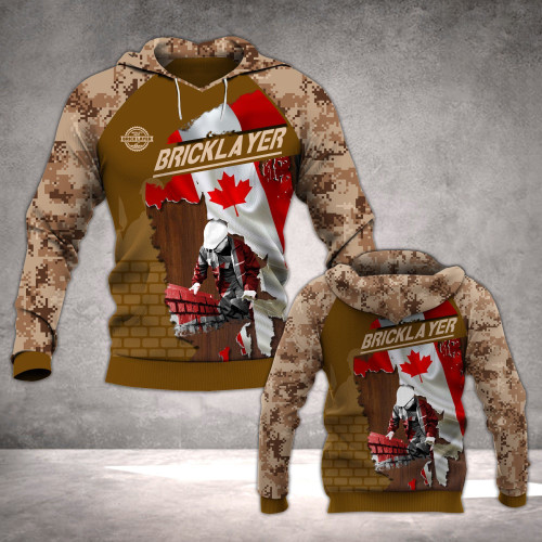 Bricklayer Safety 3D All Over Printed Shirts Hoodie BL06