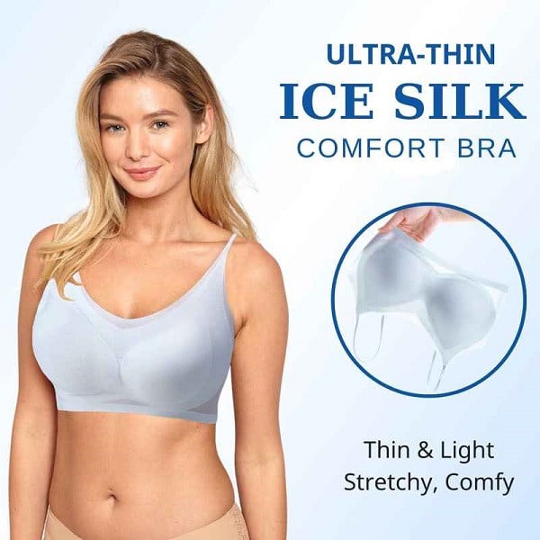 Last day 70% OFF - Summer Seamless Ultra-thin Plus Size Ice Silk Comfo -  amesix