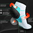 5 Pairs Of Compression Plantar Unisex Socks