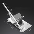 Manual Meat Slicer Bone Cutter Ribs Chicken Cutter Stainless Steel Cutting Machine for Lamb Chops Pork Beef Fish Vegetable Meat Chopper