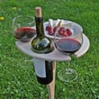 OUTDOOR PORTABLE DIY WINE TABLE FOR SUMMER HOLIDAYS