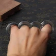 Stainless Steel Rotatable Folding Ring