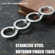 Stainless Steel Rotatable Folding Ring