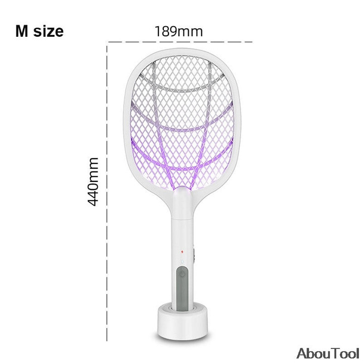 3 in 1 Electric Swatter & Night Mosquito Killing Lamp