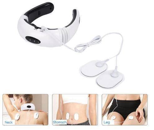 Electric  Back And Neck +leg/stomach Massager  Infrared Heating Pain Relief Tool Health Care Relaxation