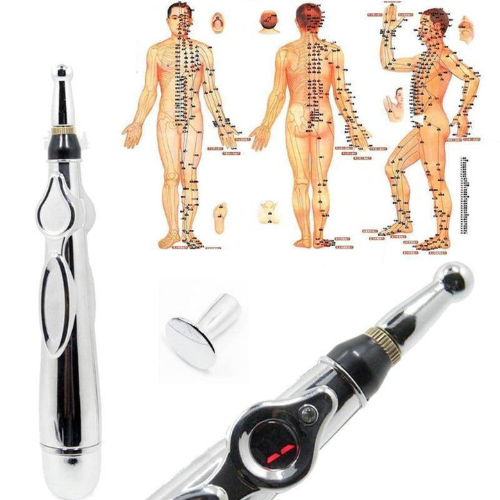 Electronic Acupuncture Pen Electric Meridians Laser FOR CHRONIC PAIN