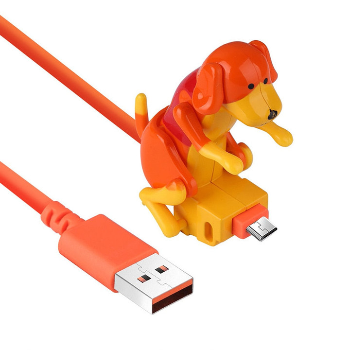Funny Humping Dog Fast Charger Data Cable