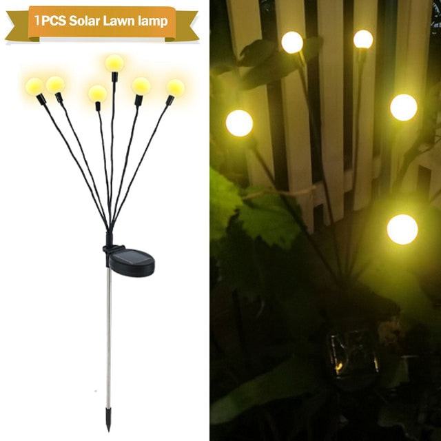 solar firefly light with auto power